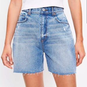 NWT LOFT Fresh Cut High Waist Boyfriend Short